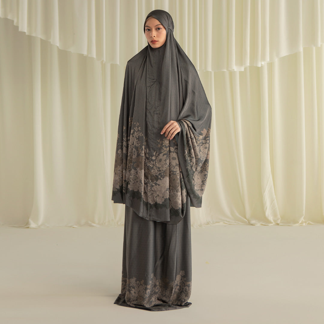Alyara Prayer Set Olive Ash