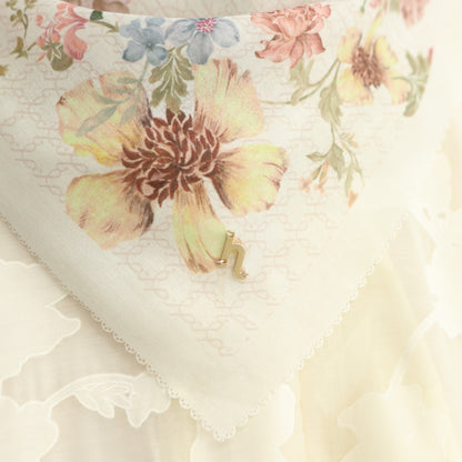 Arula Scarf Ivory Blossom