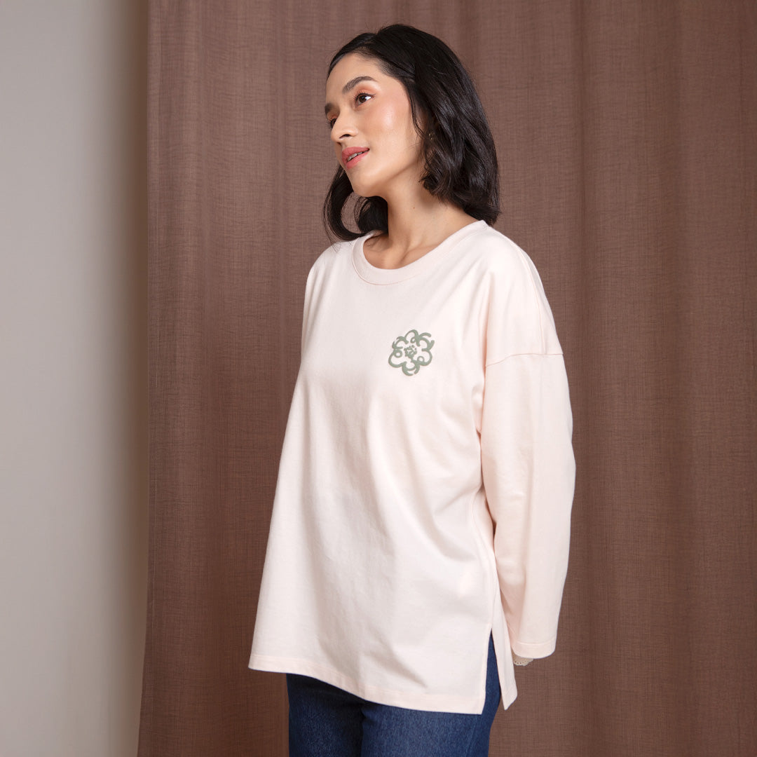 HijabChic Avela Blush Pink Top