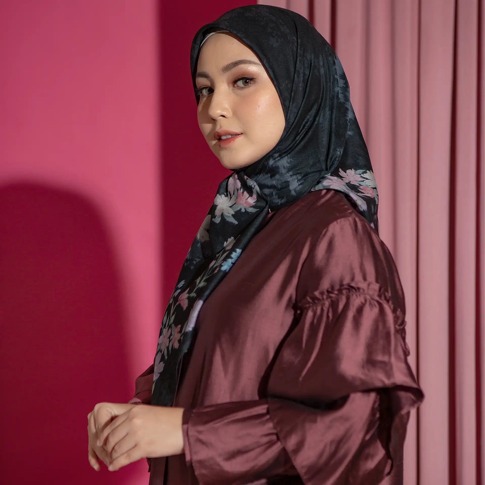 arabella scarf hijabchic mukena hitam