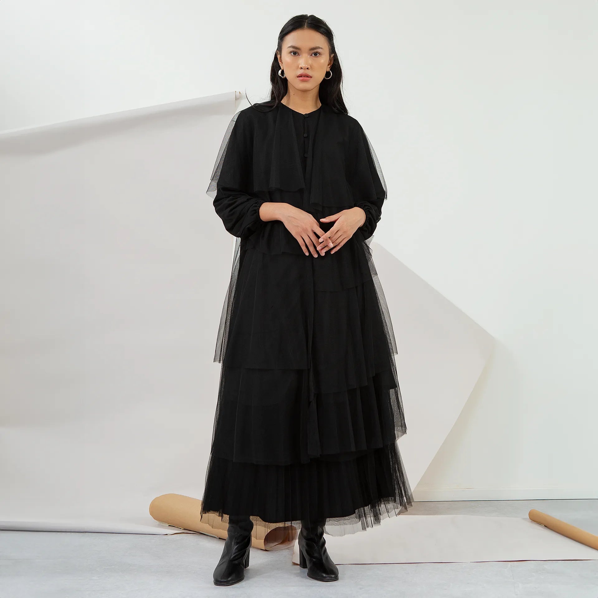 Hawa Black Tunic | HijabChic