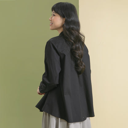 Kanaya Top - Kemeja Basic Katun Polos