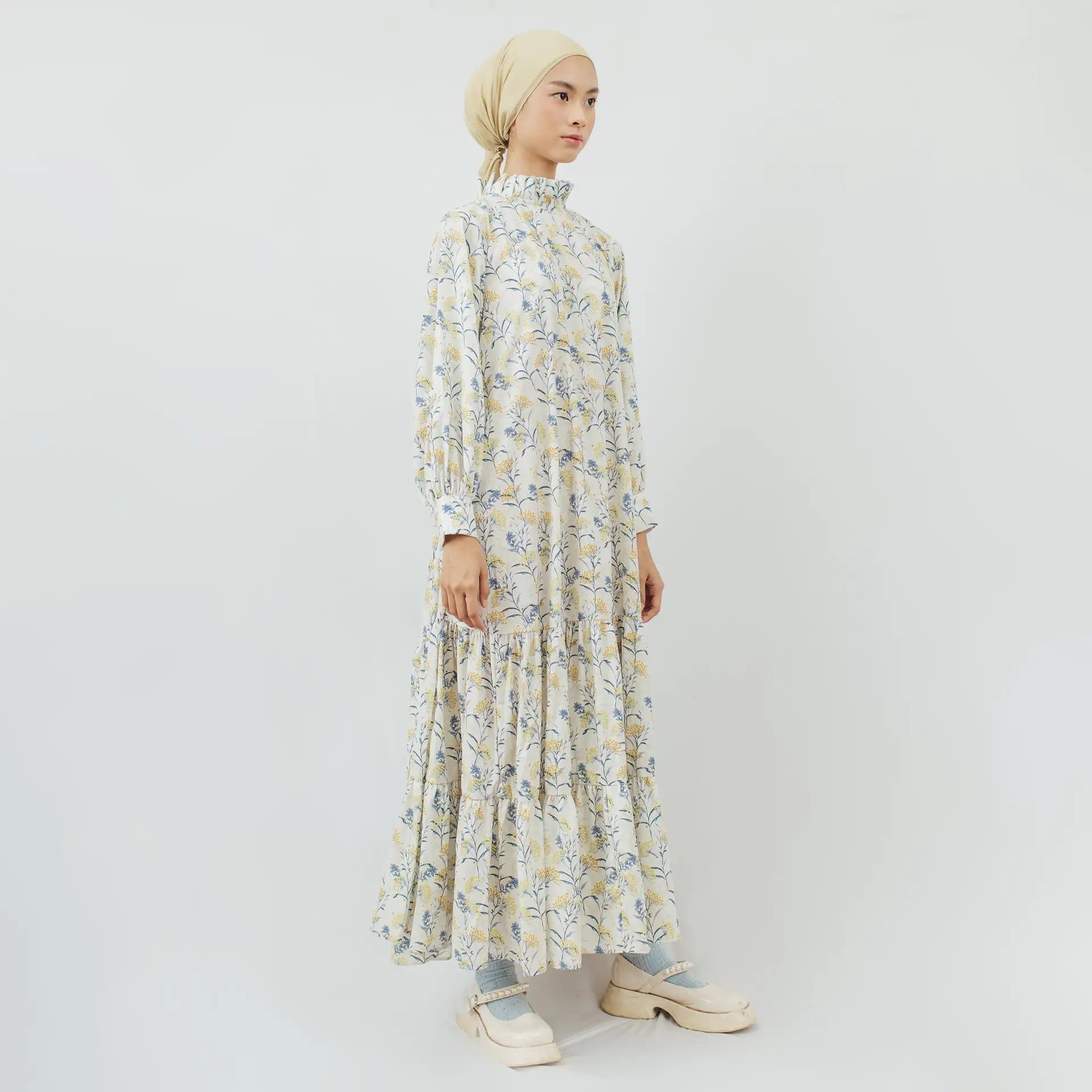 Belaya Multicolour Dress | HijabChic