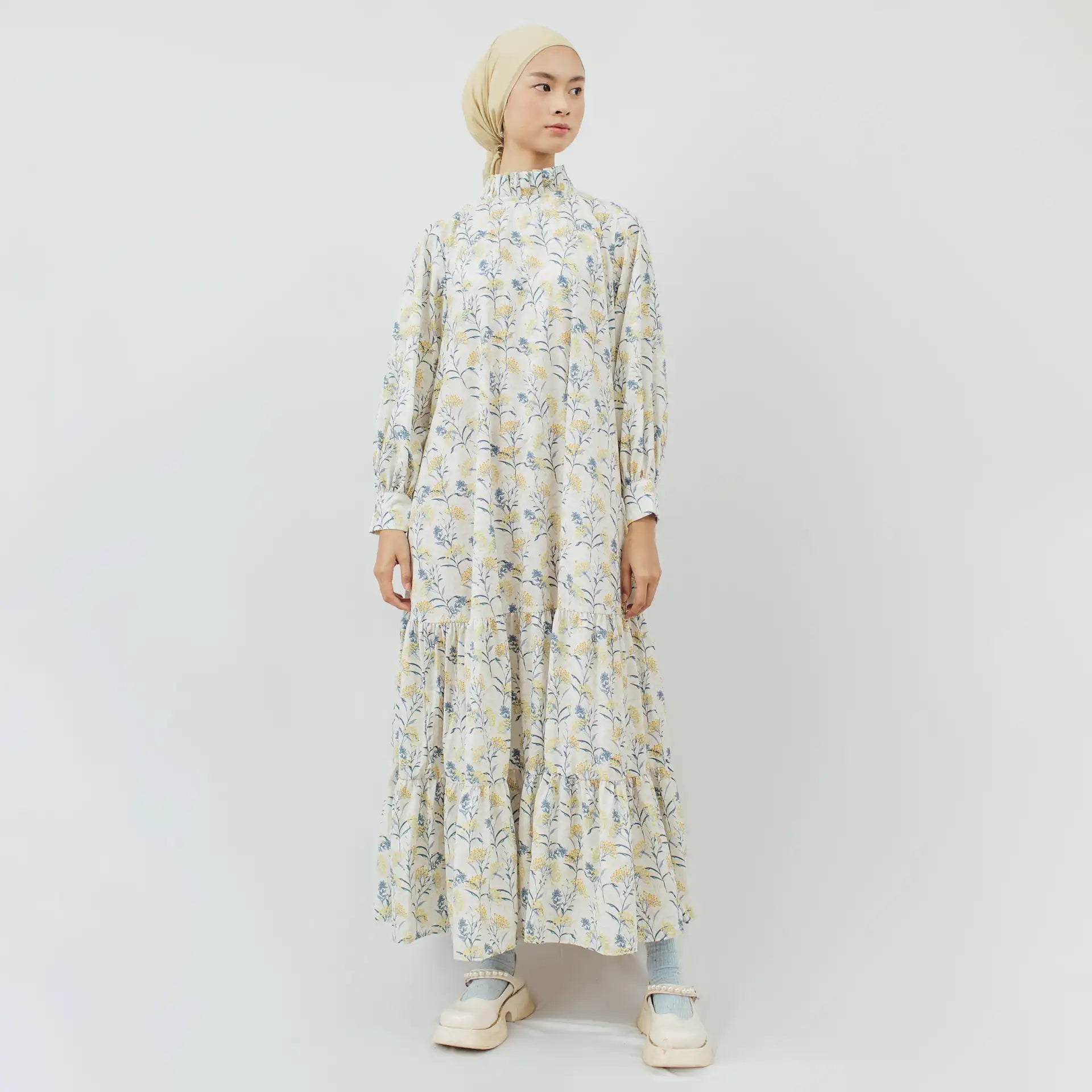 Belaya Multicolour Dress | HijabChic