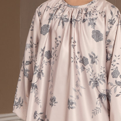 Bella Girl Top Ash Grey