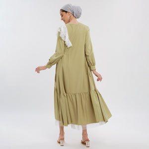 Defect Bemia Green Tunic | HijabChic