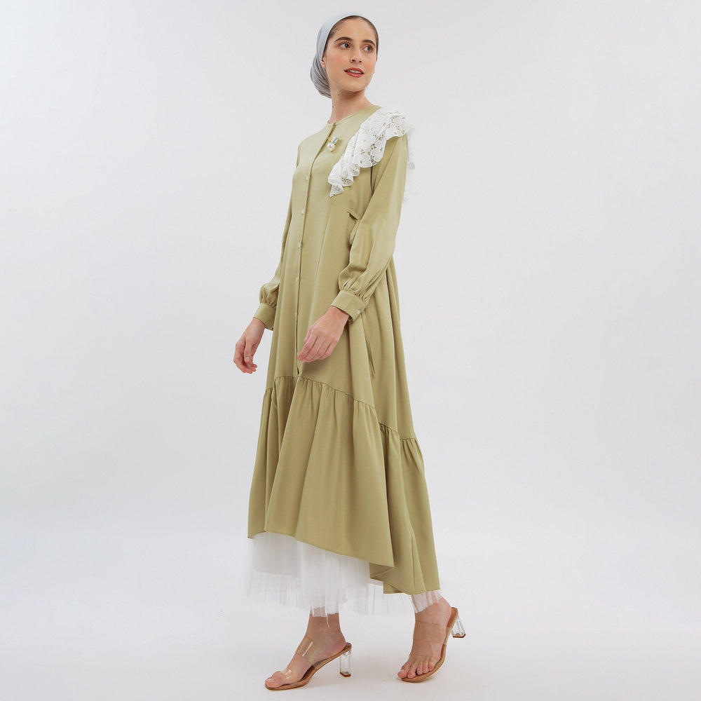 Defect Bemia Green Tunic | HijabChic