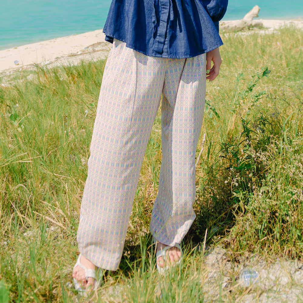 Beryl Multicolour Pants | HijabChic