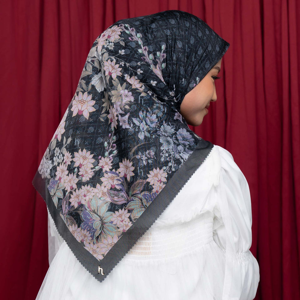 Elicia Black Scarf | HijabChic