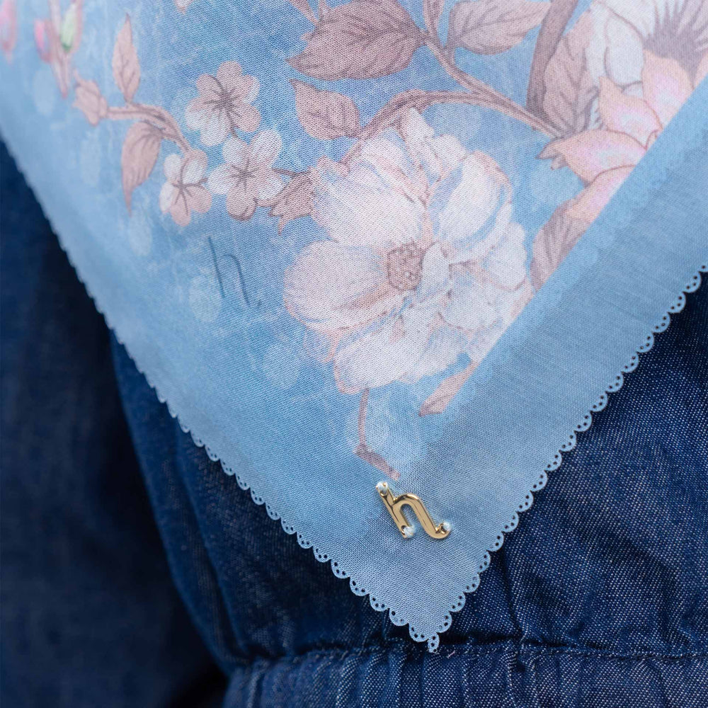Elicia Blue Scarf | HijabChic