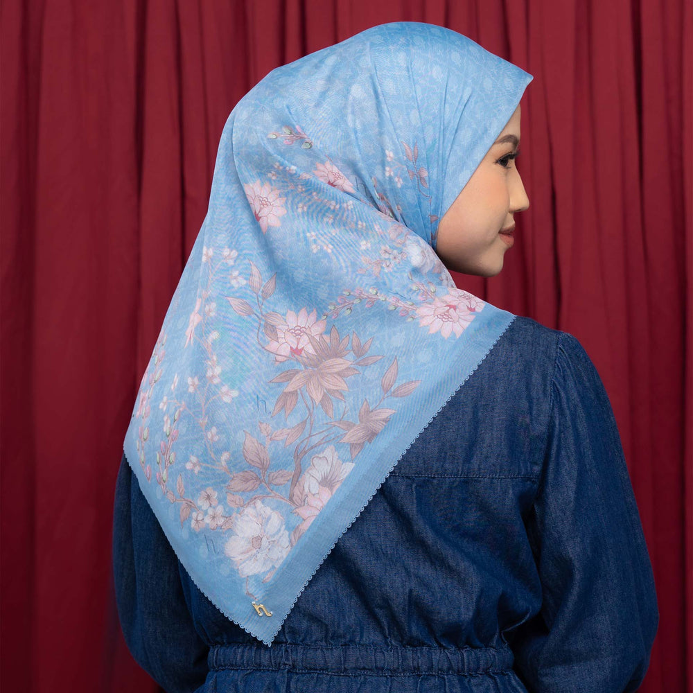 Elicia Blue Scarf | HijabChic