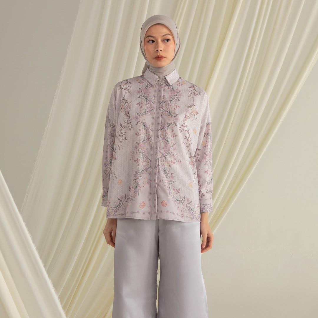 Brayli Top Orchid Grey