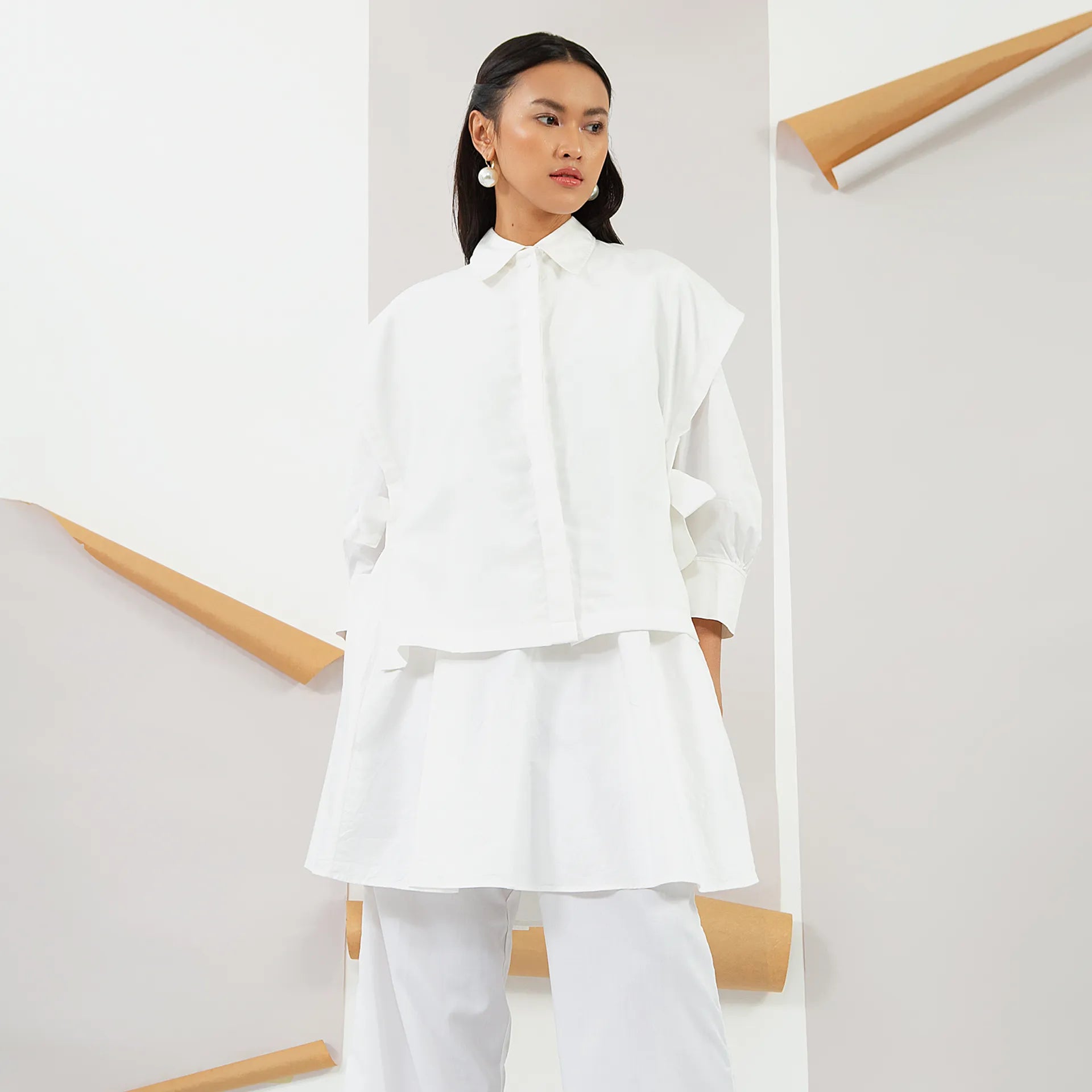 Eidlyn Broken White Outer | HijabChic