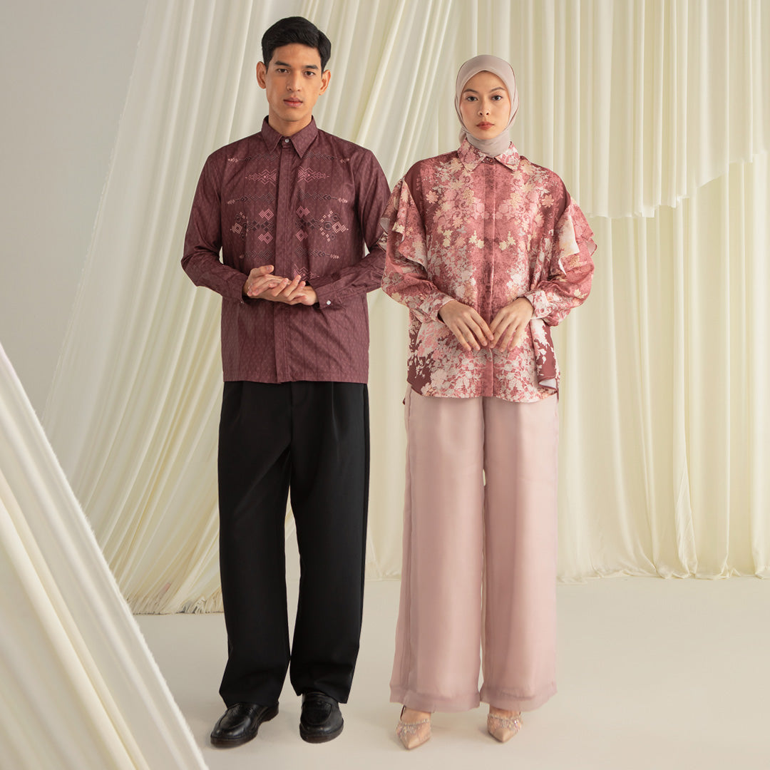 Bundling Homecoming Couple Malik Koko Maroon + Thea Top Rosewood