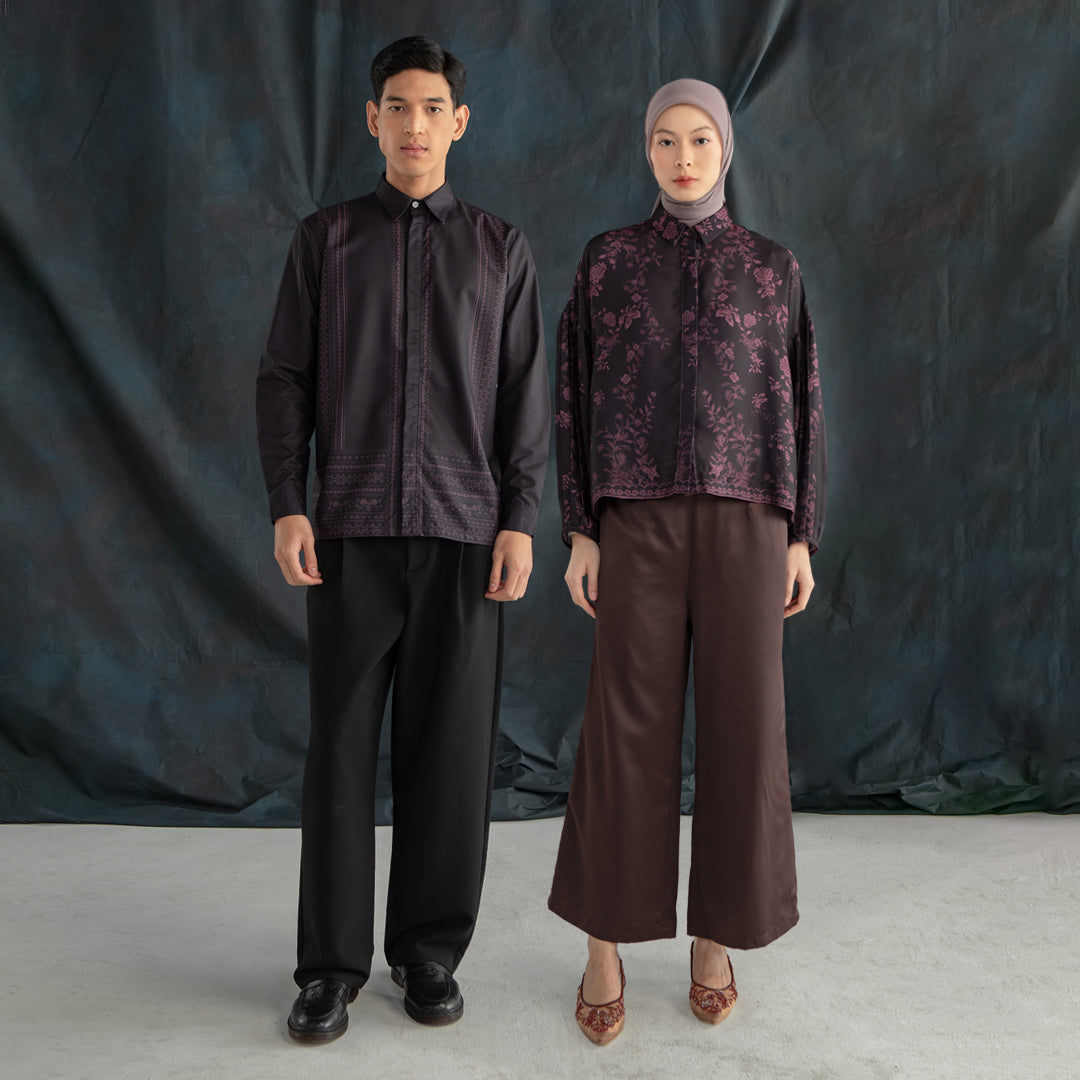 Bundling Valora Couple Saga Koko Plum + Maeve Top Plum