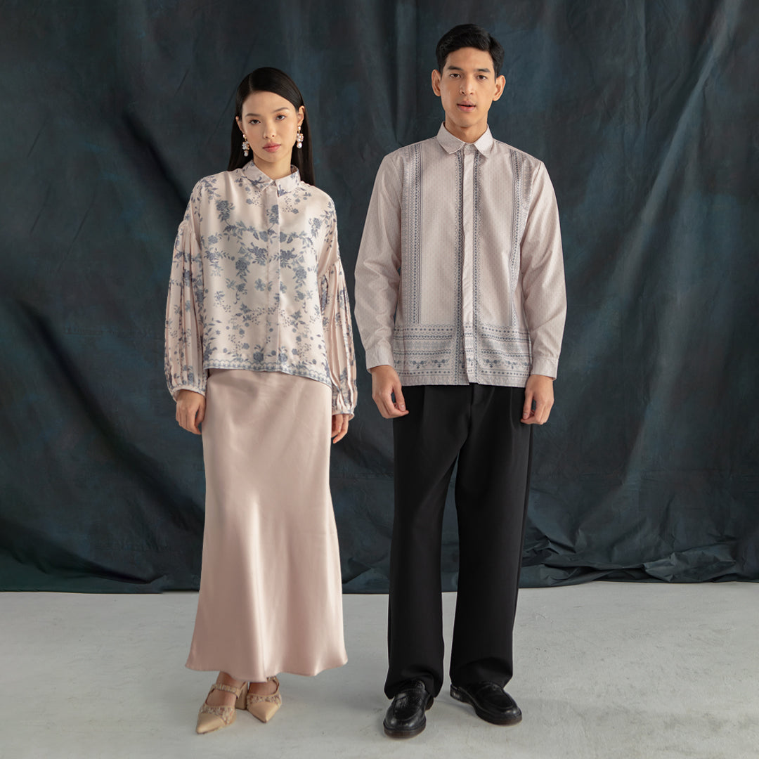 Bundling Valora Couple Saga Koko Ash Grey + Maeve Top Ash Grey