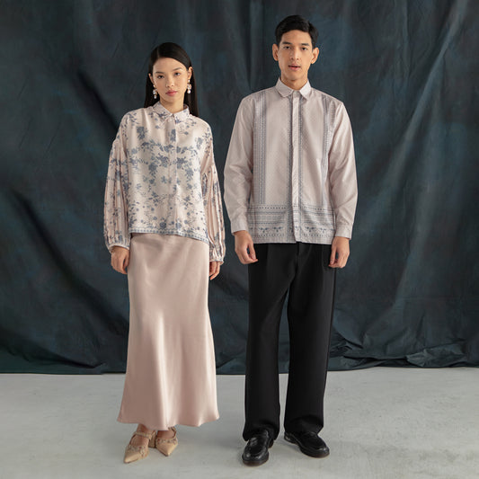 Bundling Valora Couple Saga Koko Ash Grey + Maeve Top Ash Grey