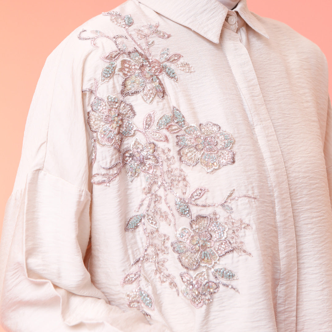 Cyra Sand Beige Top