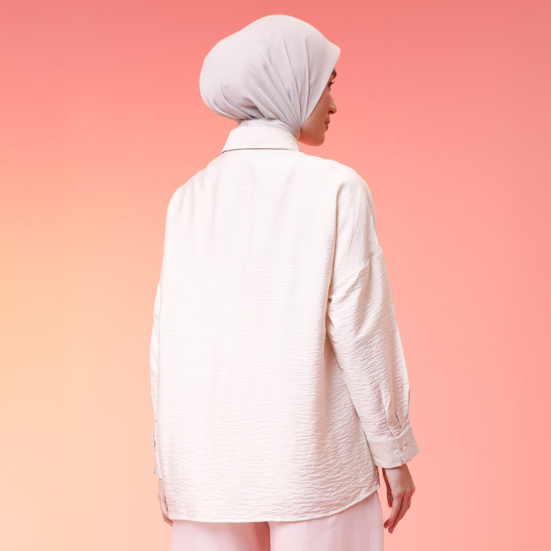 Cyra Sand Beige Top
