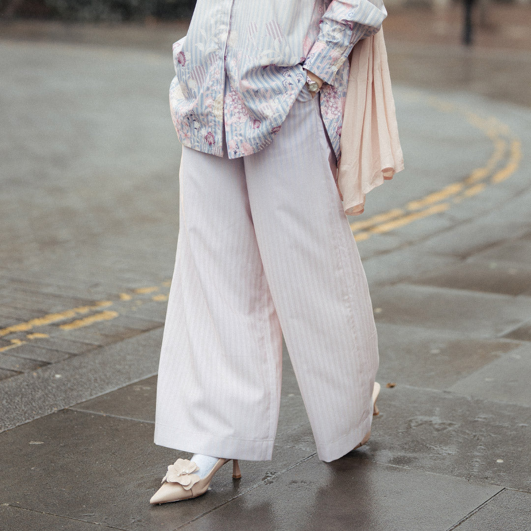 Bundling Coldia top Petal Blush + Calla Pants Petals Blush
