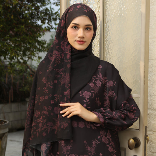 Camilla Pashmina Plum