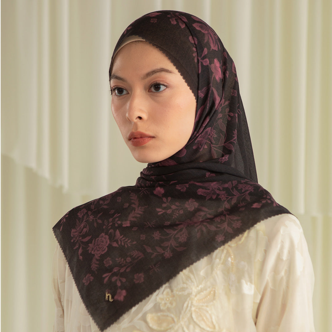 Camilla Pashmina Plum