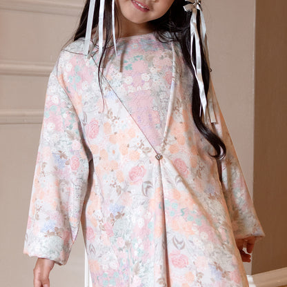 Carla Girl Dress Blush Petal