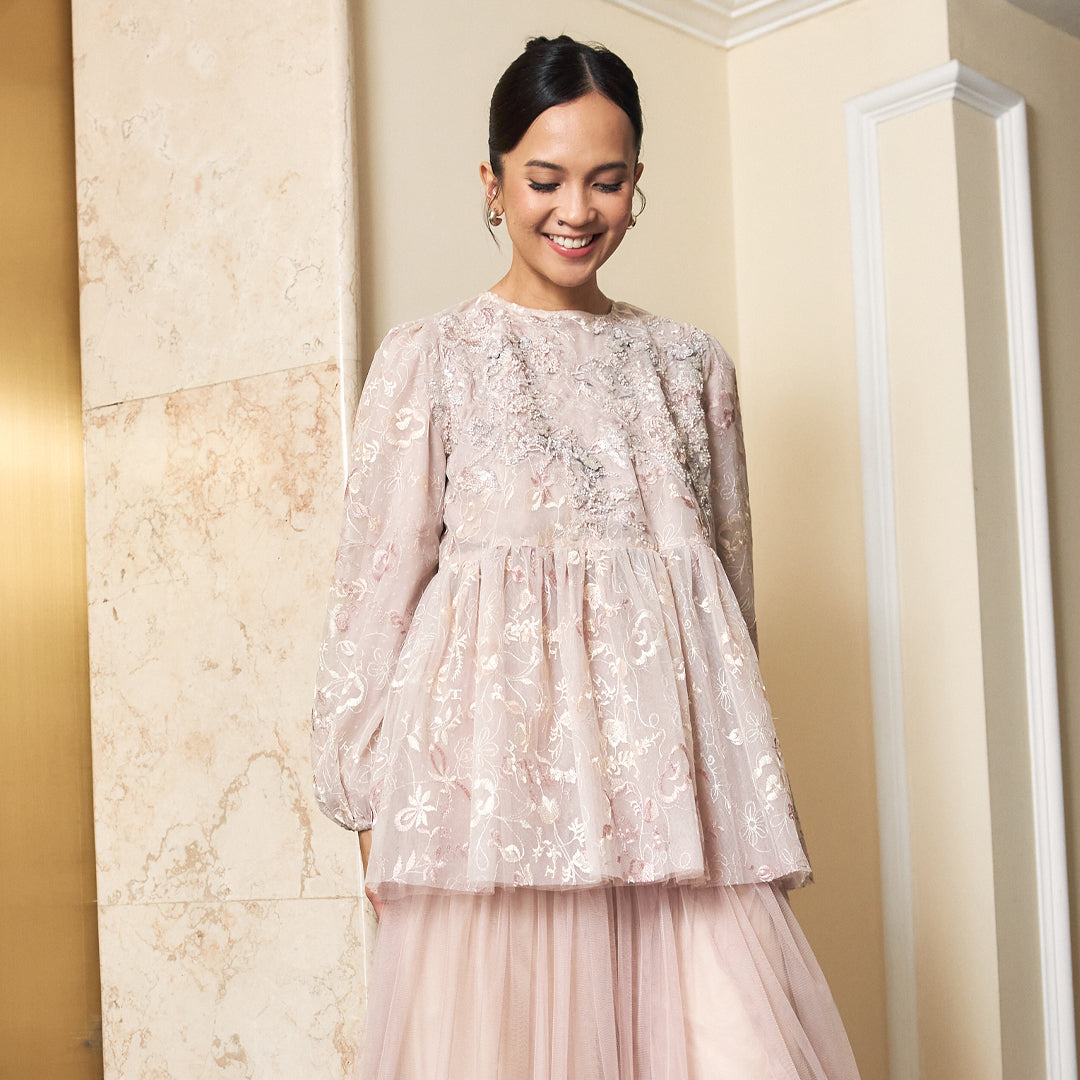 Cassara Top Blush Pink