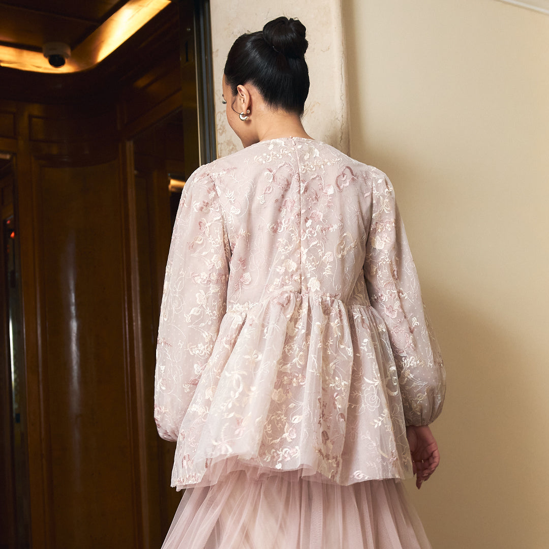 Cassara Top Blush Pink