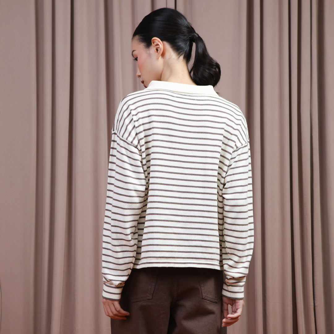 Dalila Top Knitt - Choco