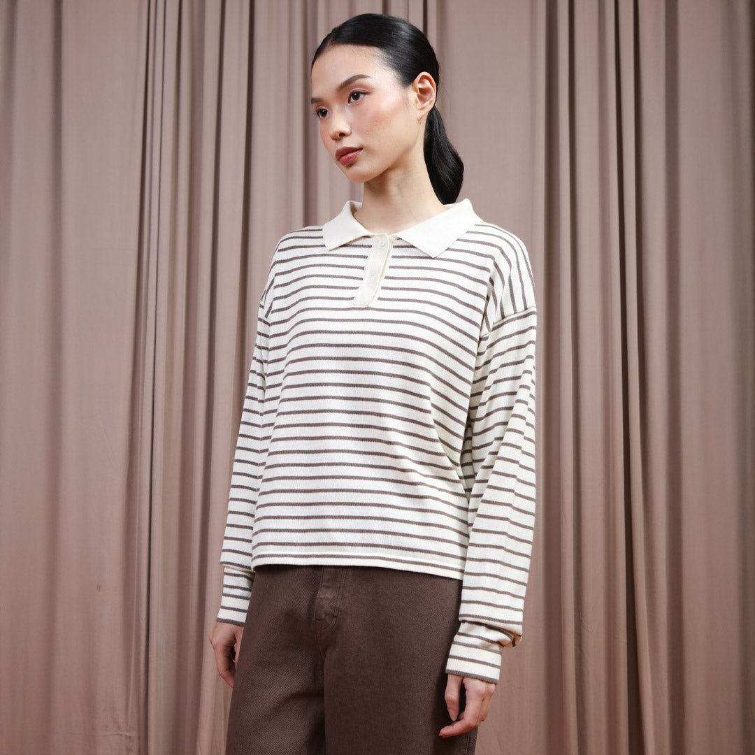 Dalila Top Knitt - Choco