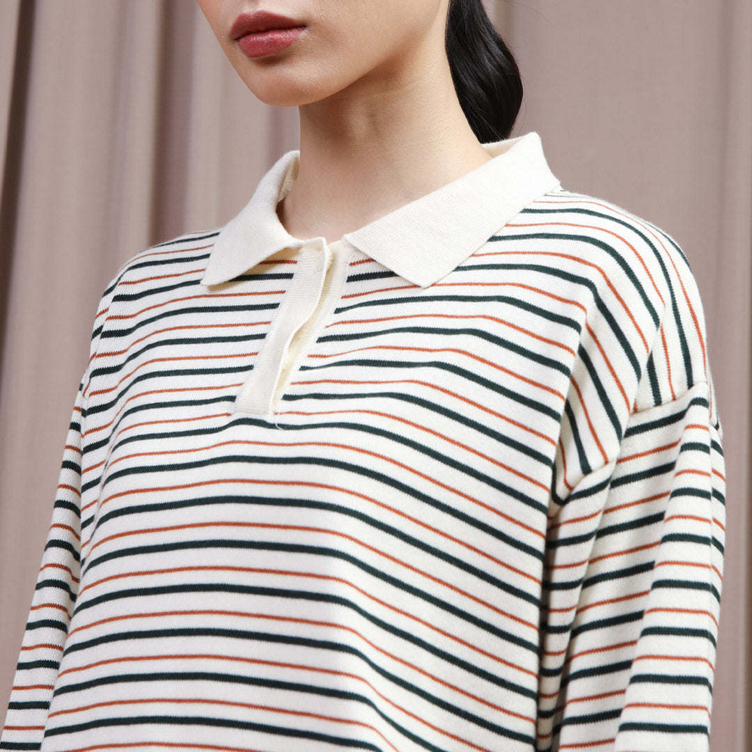 Dalila Top Knitt - Green