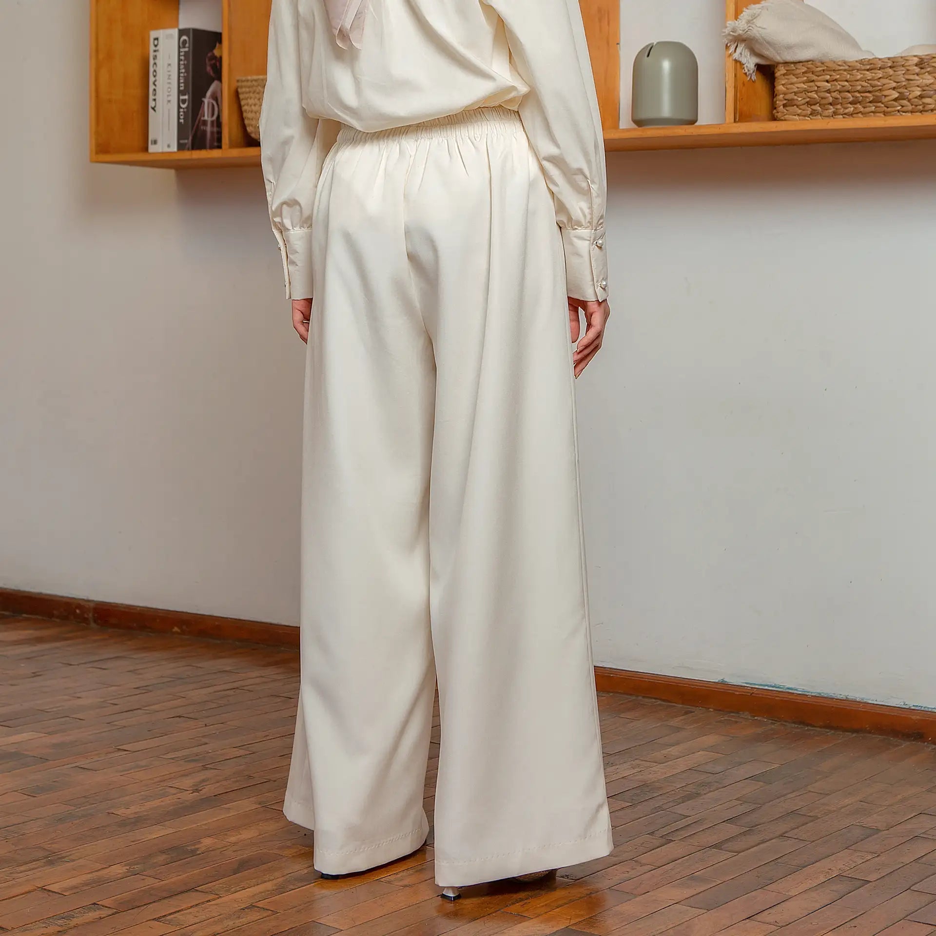 Danica Ecru Pants (HijabChic x Kiara Leswara) | HijabChic