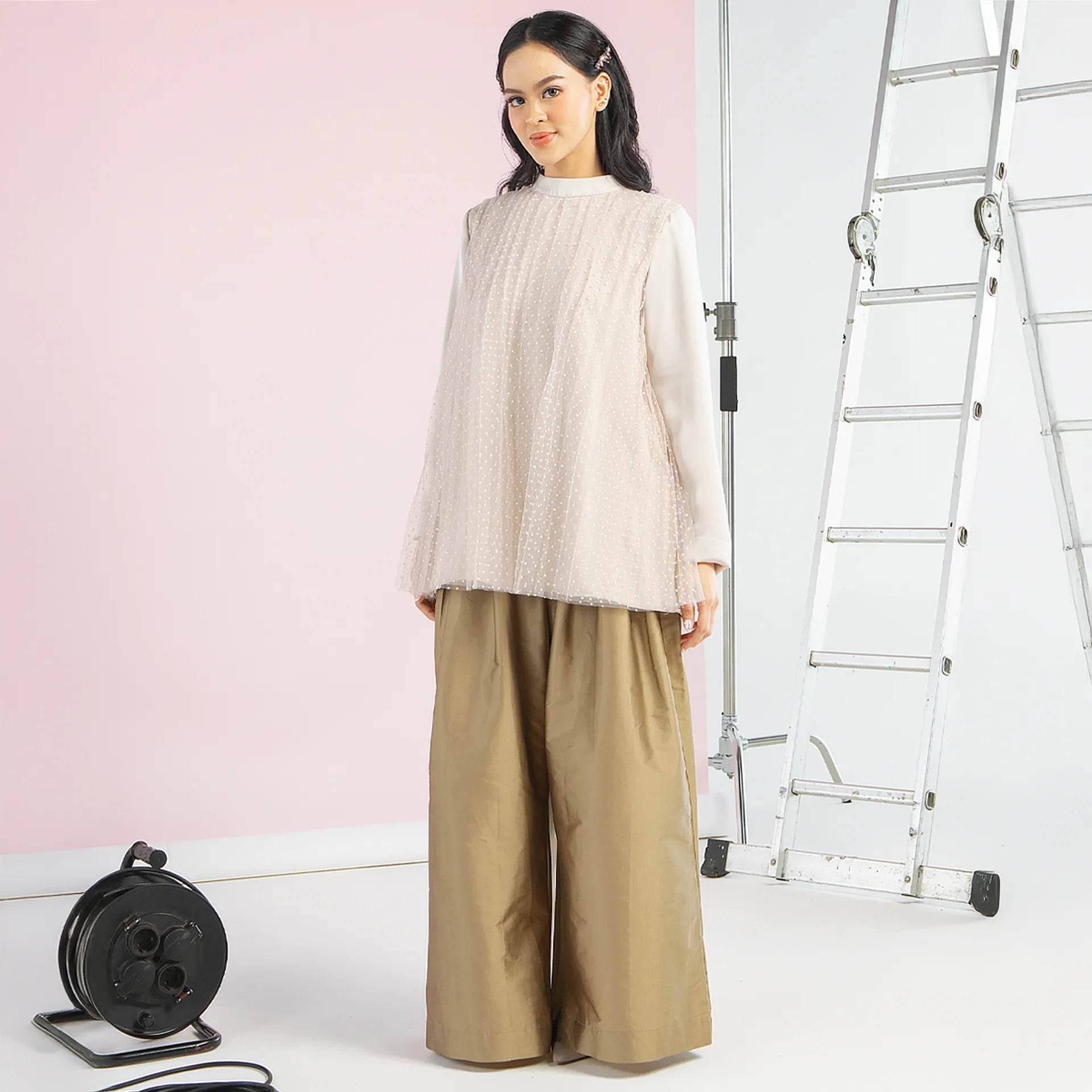 Delsyn Rich Olive Pants | HijabChic