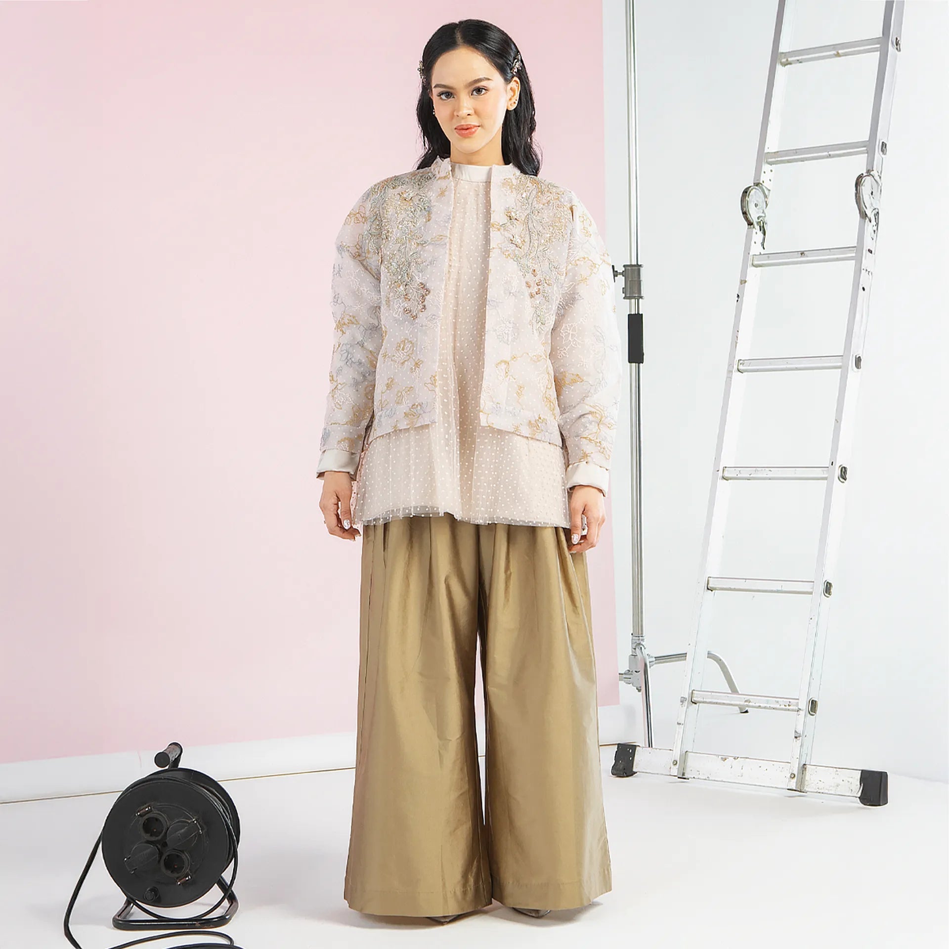 Delsyn Rich Olive Pants | HijabChic