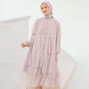 Hawa Dusty Pink Tunic | HijabChic