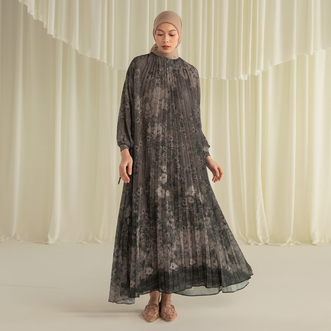 Dahlia Dress Olive Ash