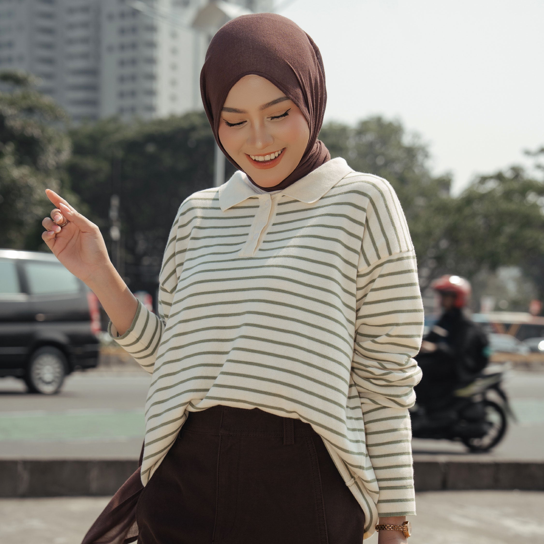 Dalila Top Knitt - Mint