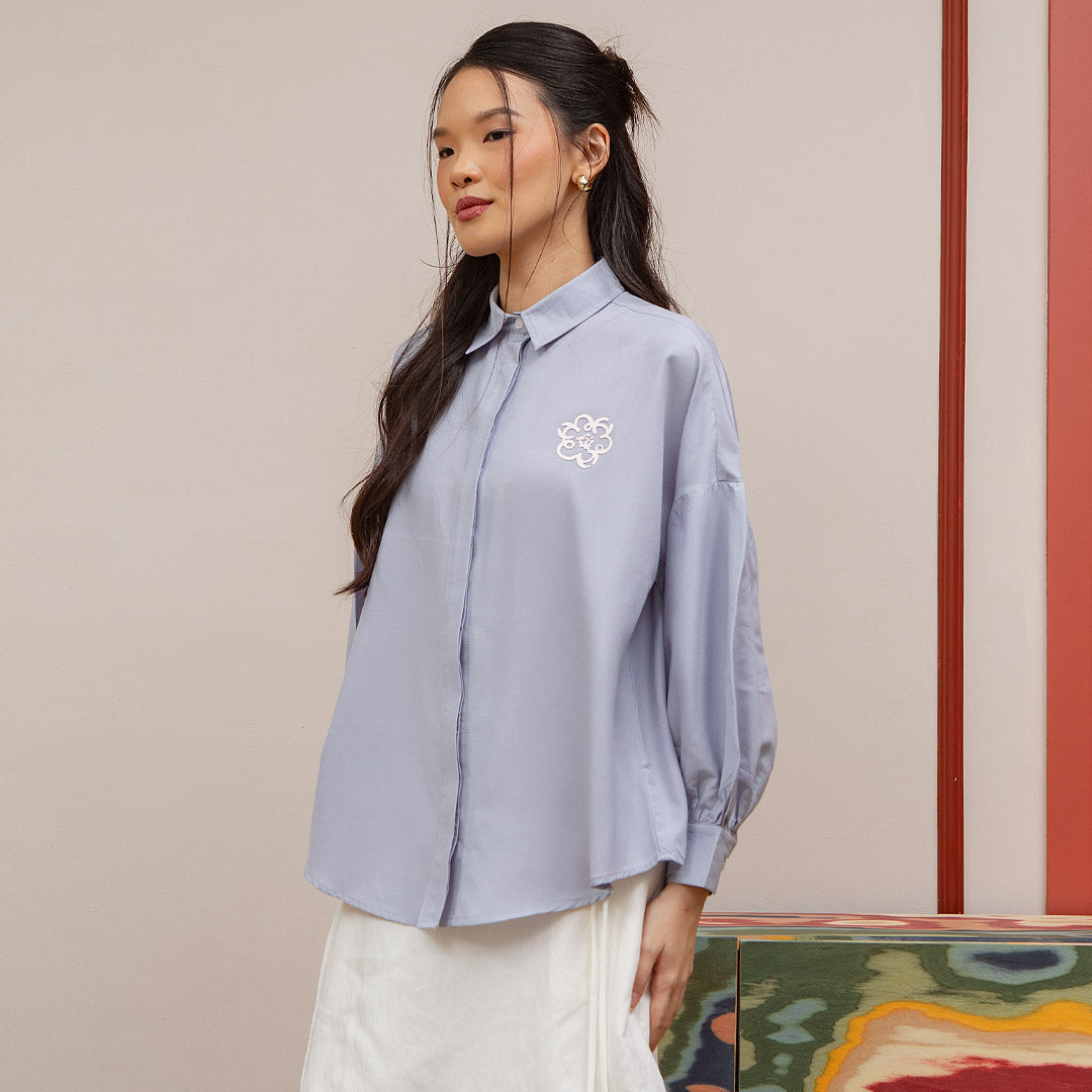 Daniella Blue Top