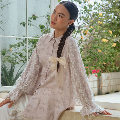 Decca Top Ivory Rose