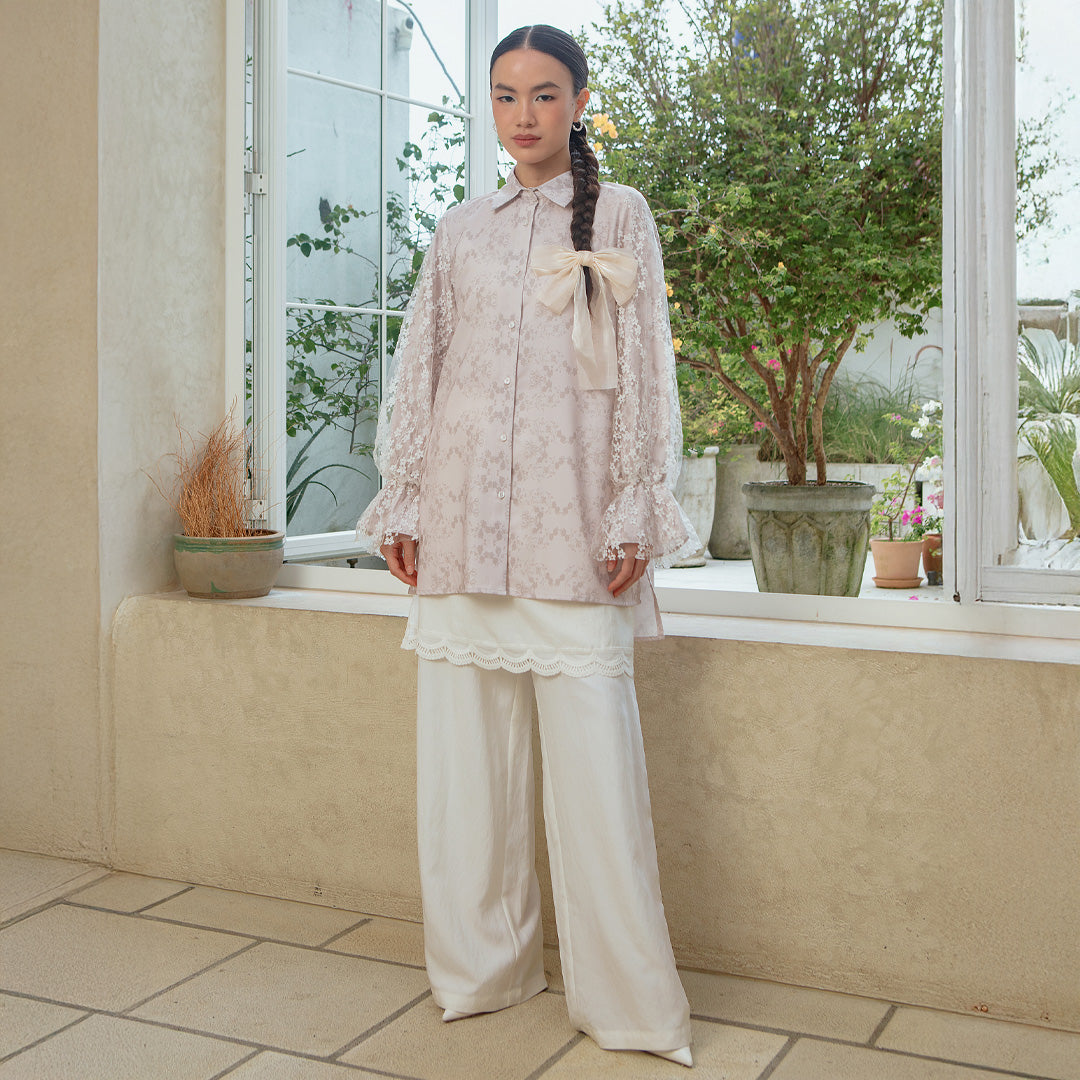 Decca Top Ivory Rose