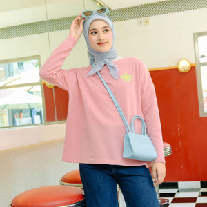 Rachel Dusty Pink Tops (HijabChic Pink X Rania) | HijabChic