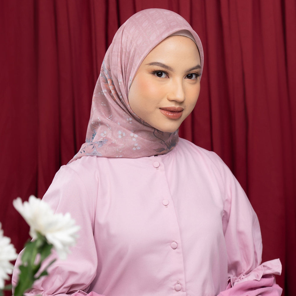 Elicia Dusty Pink Scarf | HijabChic