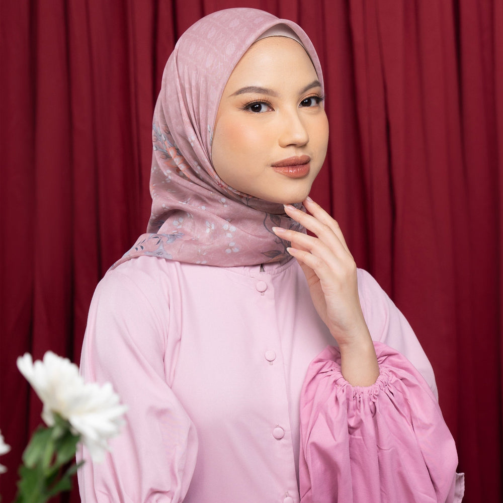 Elicia Dusty Pink Scarf | HijabChic