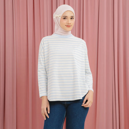 Fahira Dusty Blue Top