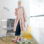 HijabChic Cassandra Dusty Pink Tunic | HijabChic