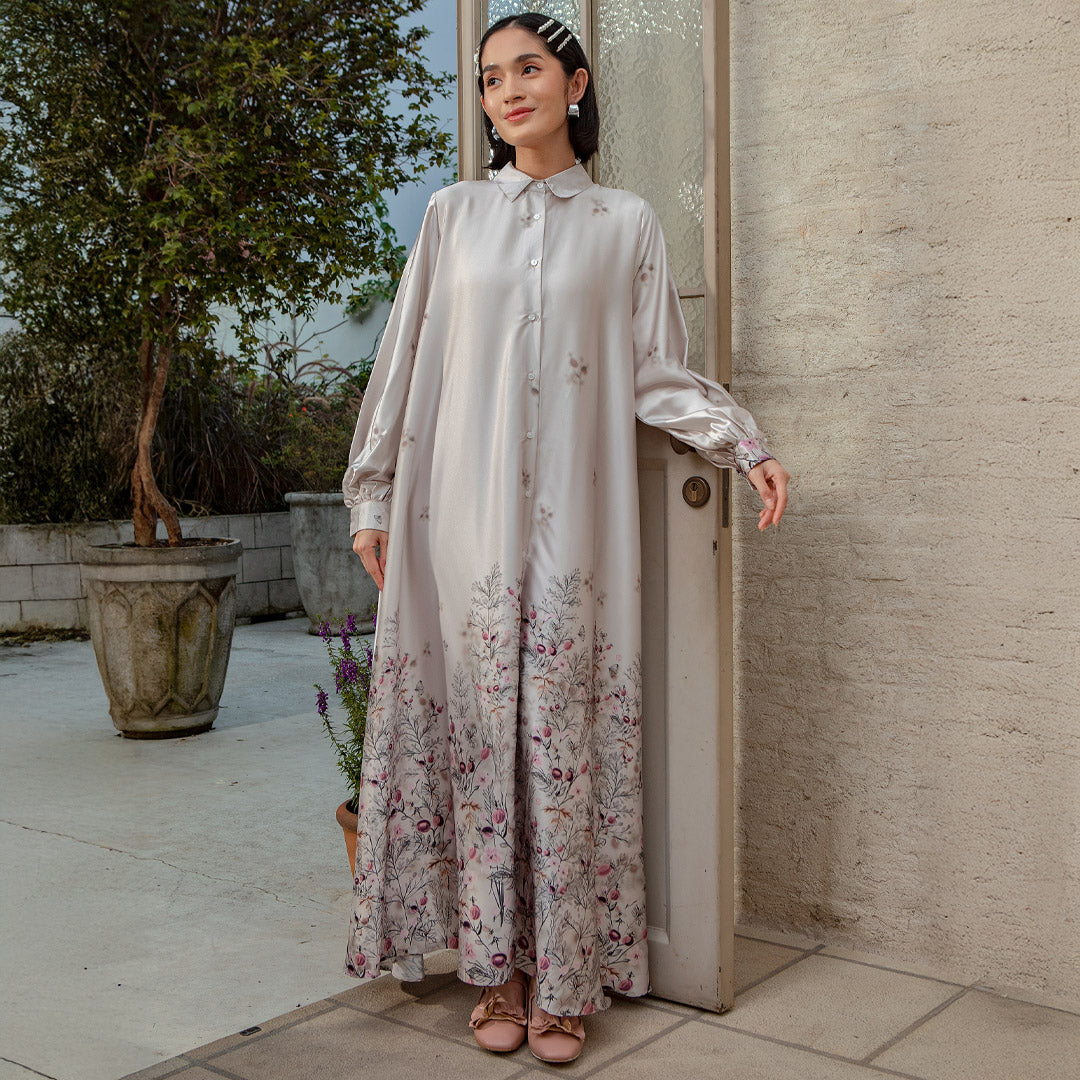 Elverra Dress Soft Beige