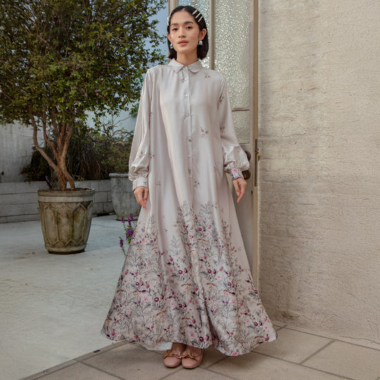 Elverra Dress Soft Beige