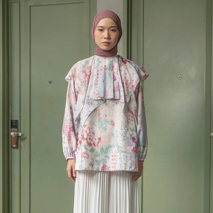 Eraya Lilac Ash Top (Pre-Order) | HijabChic