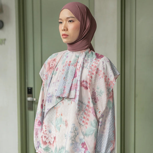 Eraya Lilac Ash Top (Pre-Order) | HijabChic